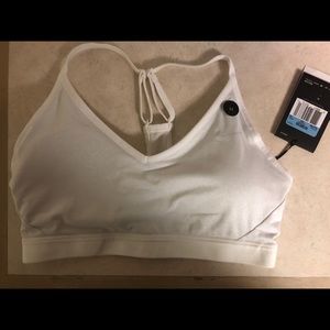 Mediun White Nike Sports Bra